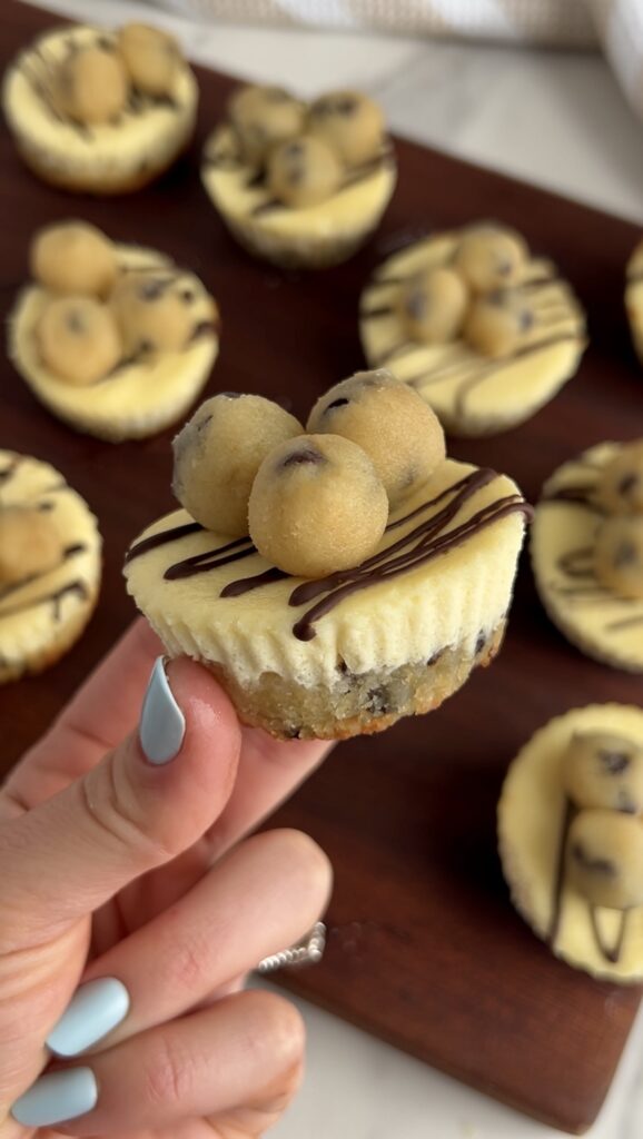 Cookie Dough Cheesecake Cups! by colleenshealthylife - FoodSocial