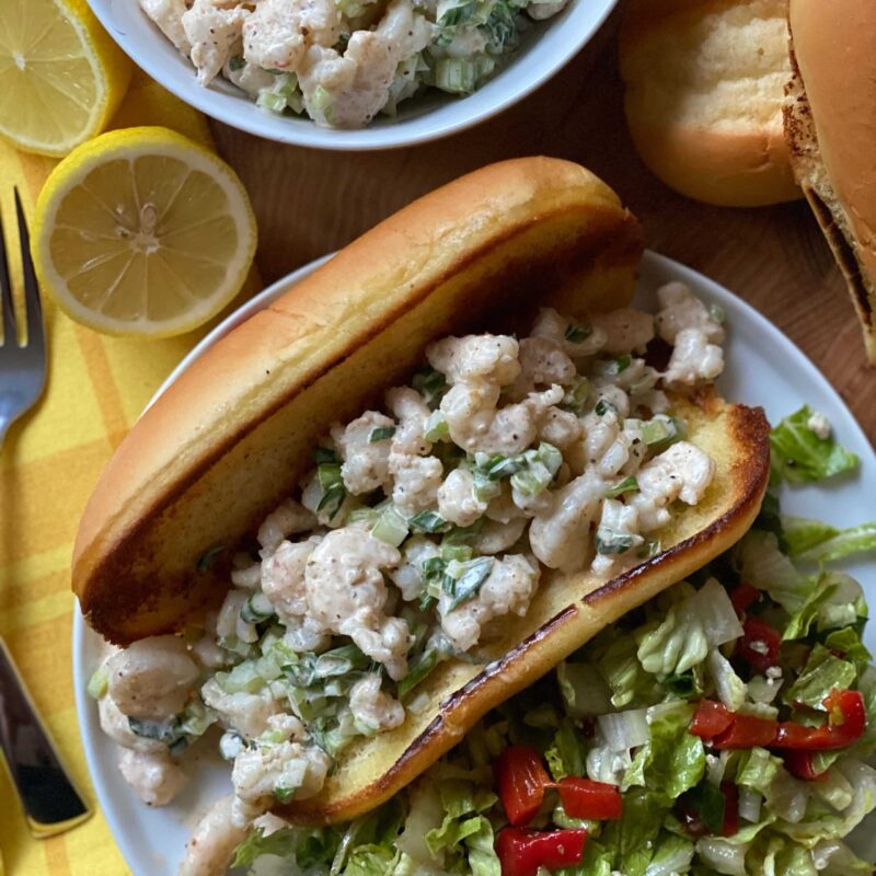 Simple Shrimp Salad for Shrimp Rolls by Reed Dunn - FoodSocial