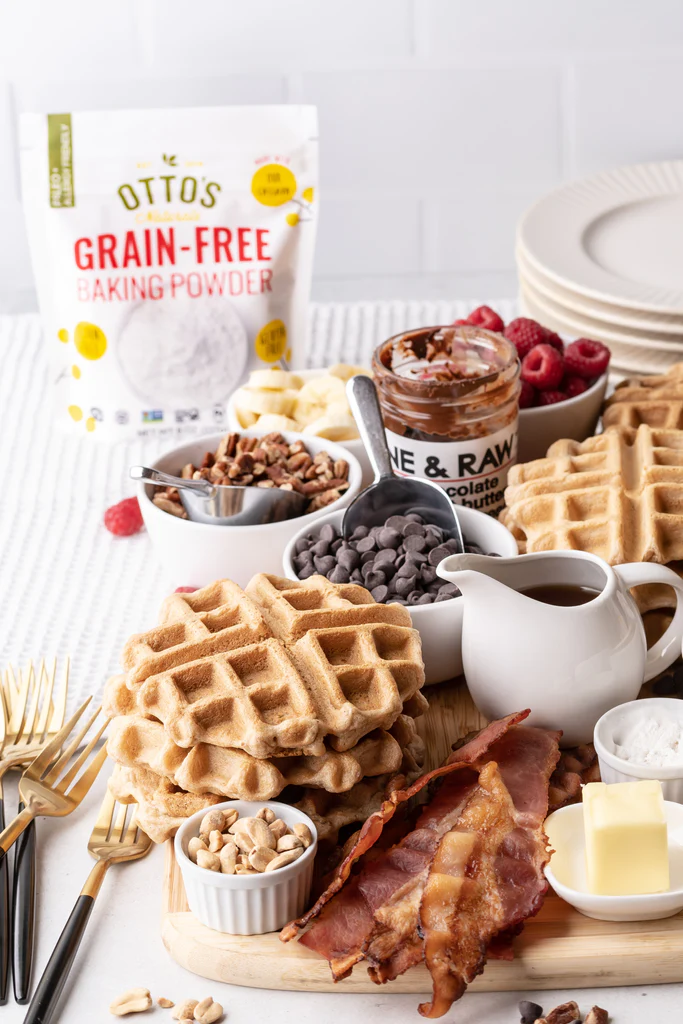Grain-Free Allergy-Friendly Waffles by Otto's Naturals - FoodSocial