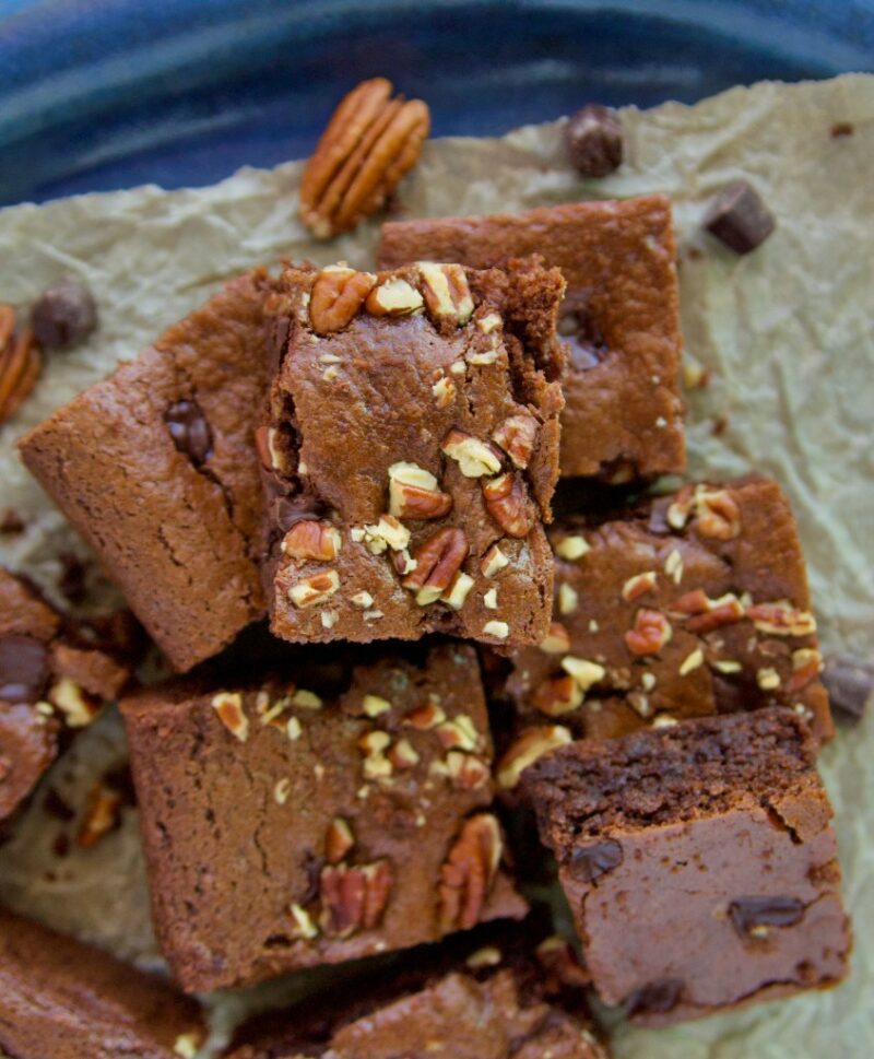 Cassava Flour Paleo Brownies (paleo/gluten free) by Back Porch Paleo - FoodSocial