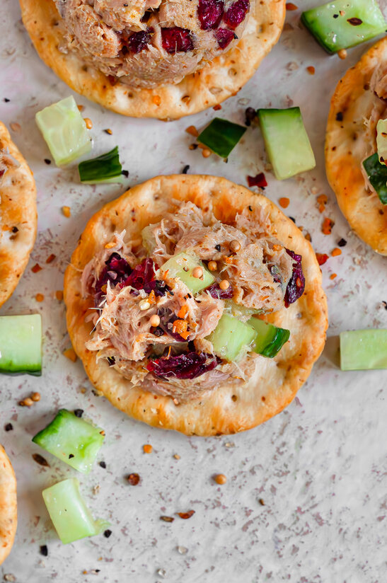Cranberry Curry Tuna by Caked By Katie - FoodSocial