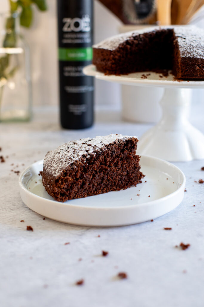 Chocolate Olive Oil Cake (EASY) by The Taste of Montreal - FoodSocial