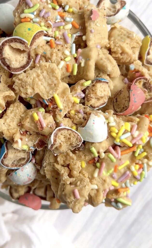 Easter Puppy Chow Recipe by thebalancedwhisk - FoodSocial