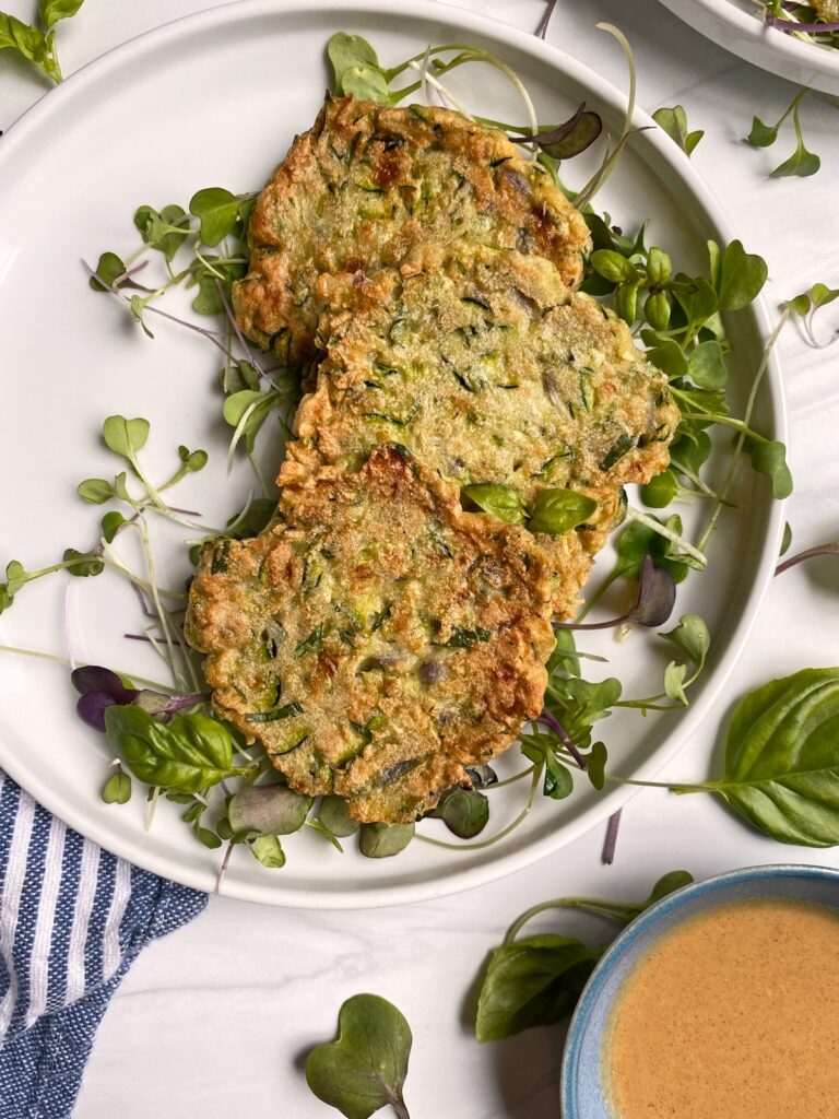 Healthy Zucchini Fritters by bakeitpaleo - FoodSocial