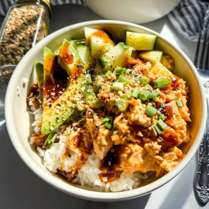 15-Minute Homemade Poke Bowl Recipe (Gluten Free) by kaylacappiello - FoodSocial