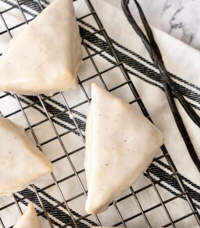 Vanilla Bean Scones (Paleo/Gluten Free)