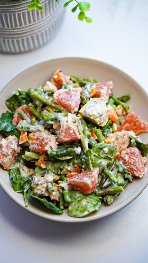 Artichoke Grapefruit Feta Spring Salad by Purely Healthy Living - FoodSocial