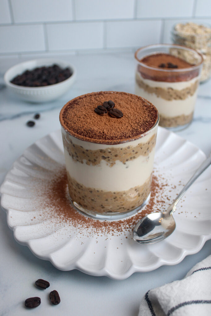 Tiramisu Overnight Oats by Chloe's Creative Kitchen - FoodSocial