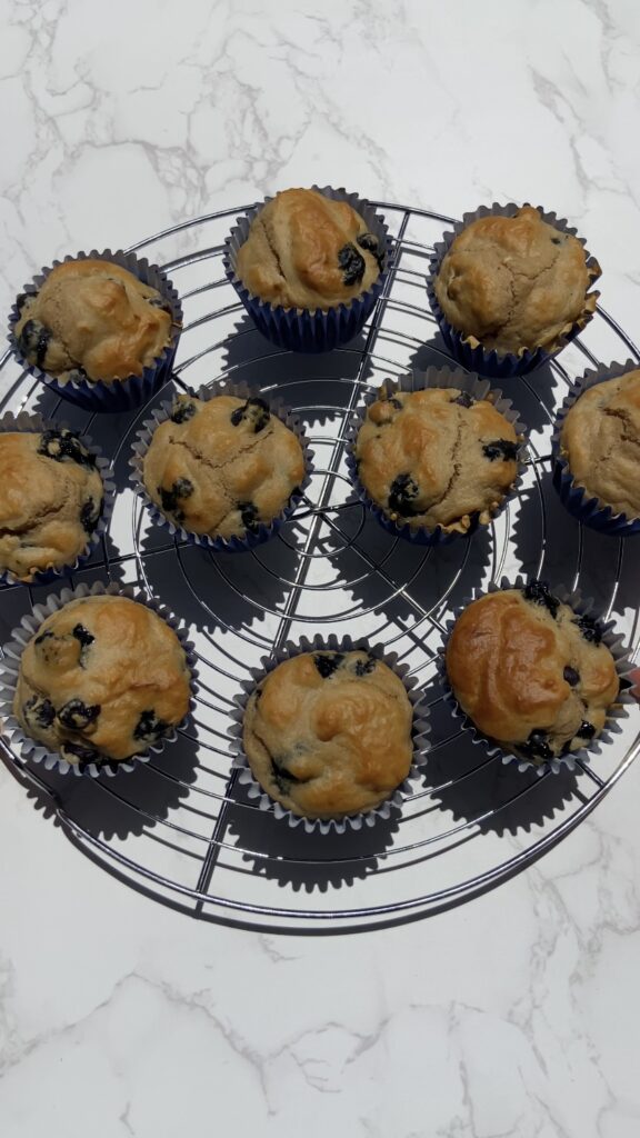 Blueberry Pancake Muffins by Chenoa Hill - FoodSocial