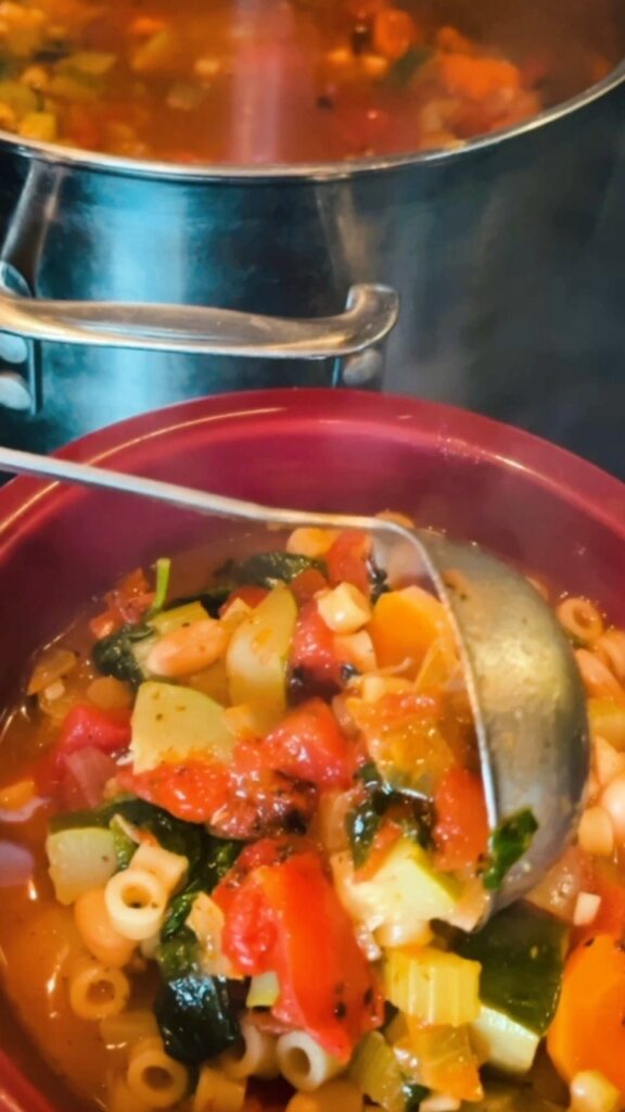 Healthy Italian Minestrone Soup by Christine Hryniszak - FoodSocial