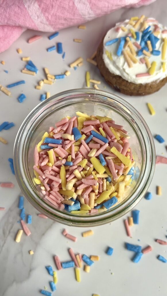 Homemade Sprinkles! Sugar free, naturally colored by colleenshealthylife - FoodSocial