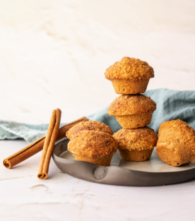 Cinnamon Sugar Mini Muffins (Paleo/Gluten Free)