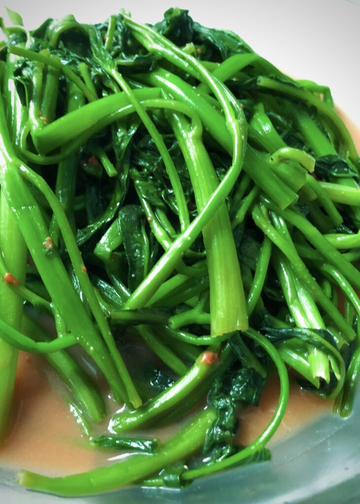 Keto Water Spinach Stir Fry (Rau Muống/Ong Choy/KangKong) by Keto Asian Flavours - FoodSocial
