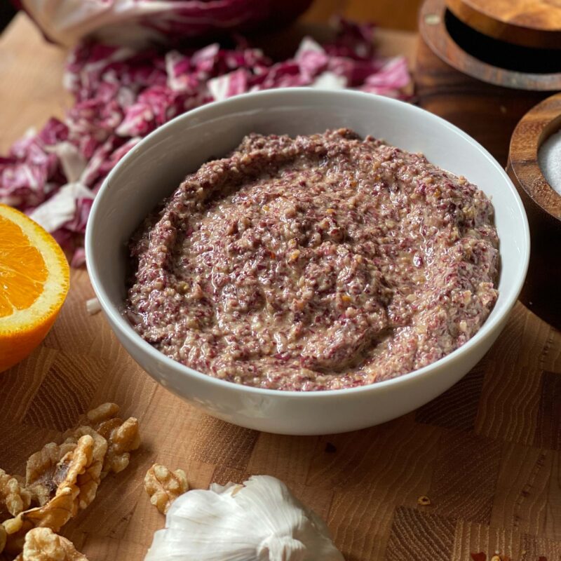 Radicchio Pesto by Reed Dunn - FoodSocial