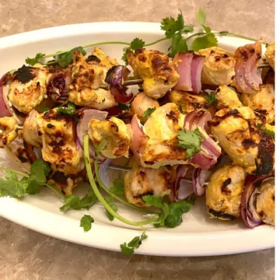 Spicy Chicken Kebabs