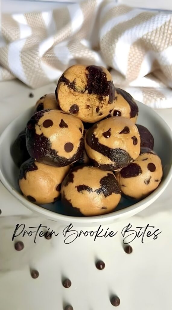 Protein Brookie Bites by colleenshealthylife - FoodSocial