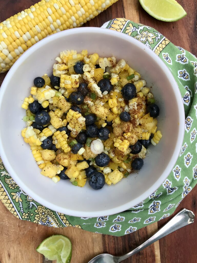 Tropical Tajin Blueberry Corn Salsa by foodallergymoms_andmore - FoodSocial