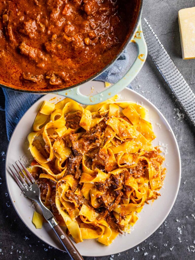 Slow Cooked Short Rib Ragù by scarlatifamilykitchen - FoodSocial