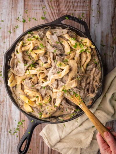 Homemade Beef Stroganoff