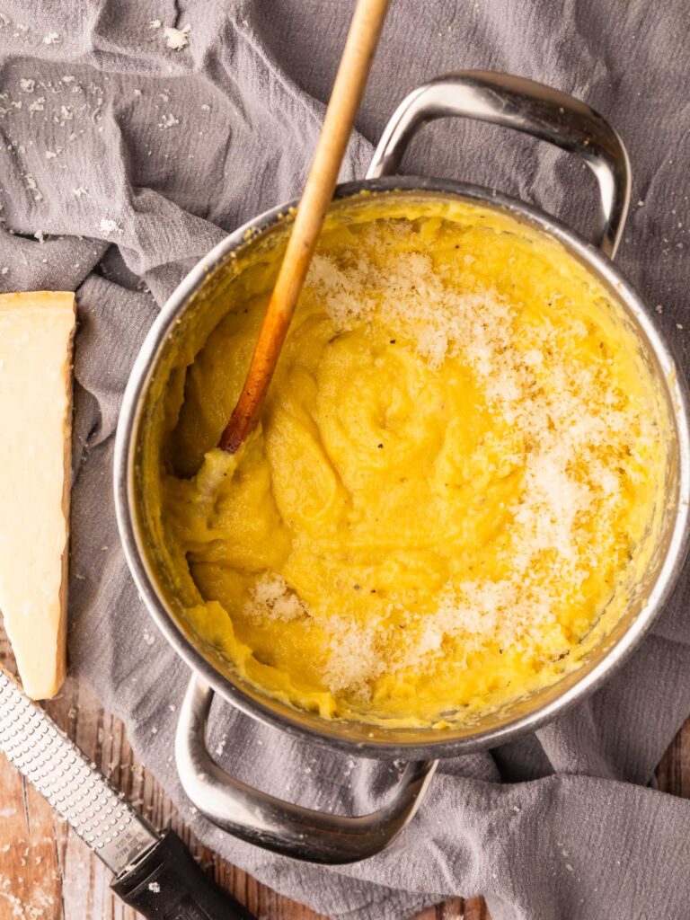 Creamy Parmesan Polenta by scarlatifamilykitchen - FoodSocial