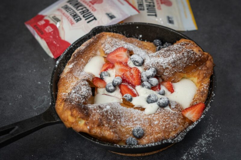 Dutch Baby Pancake with Allulose by Lakanto - FoodSocial