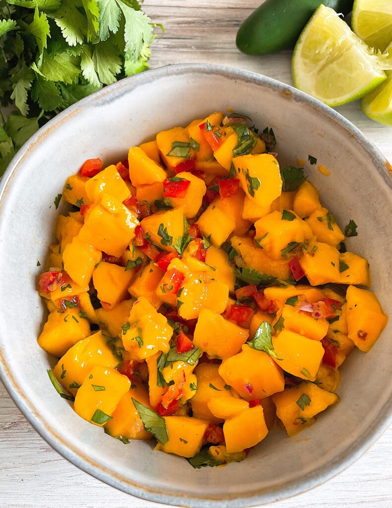 Easy Mango Salsa by Spoons N Spices - FoodSocial