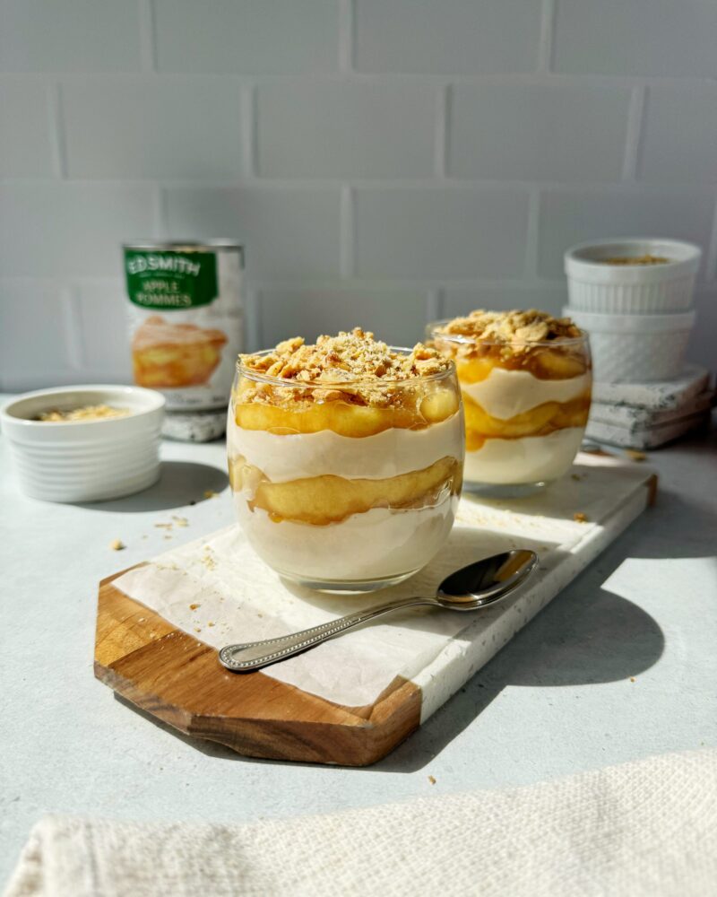 Easy Vegan Apple Pie Yogurt Parfait by Riri's Recipes - FoodSocial
