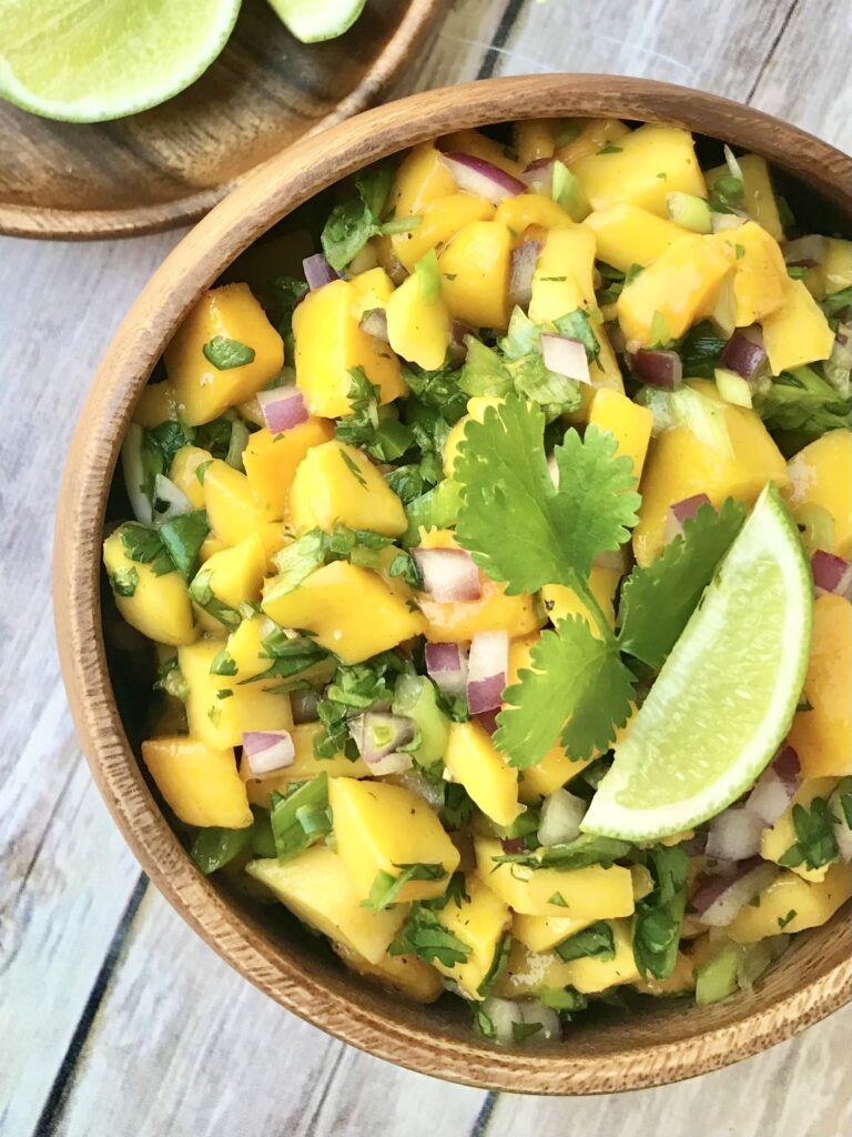 Mango Salsa by Back Porch Paleo - FoodSocial