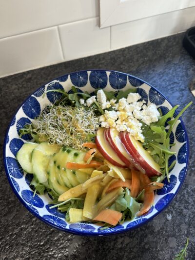 Honey Mustard & Goat Cheese Salad