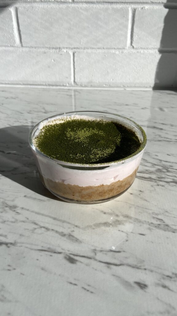 Strawberry Matcha Overnight Weetbix by Chenoa Hill - FoodSocial