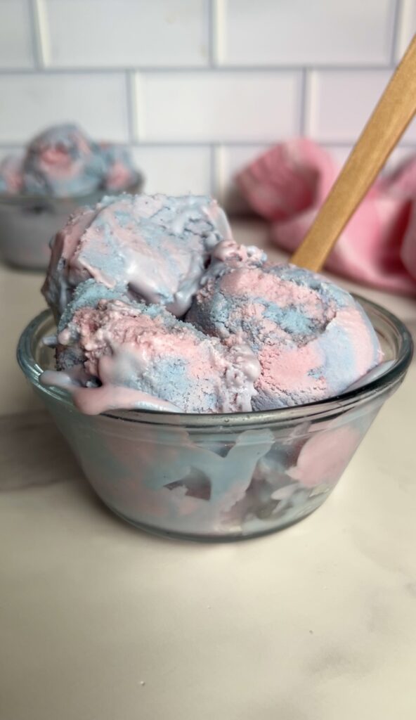Cotton Candy Ice Cream! (Vegan, dye free) by colleenshealthylife - FoodSocial