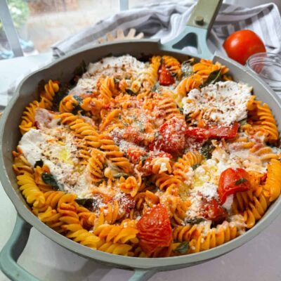 One Pan Gluten Free Pasta Bake