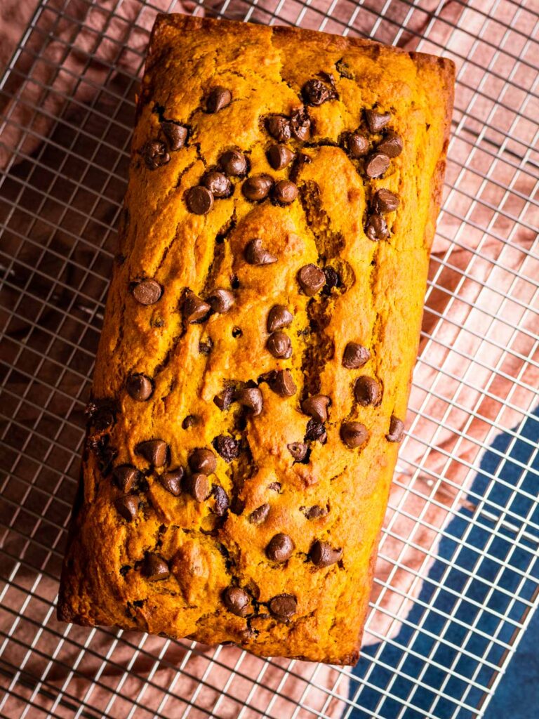 Pumpkin Chocolate Chip Bread by scarlatifamilykitchen - FoodSocial