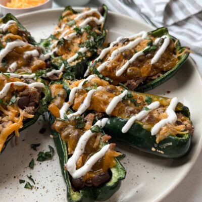 Stuffed Peppers Without Rice Recipe (Gluten Free)