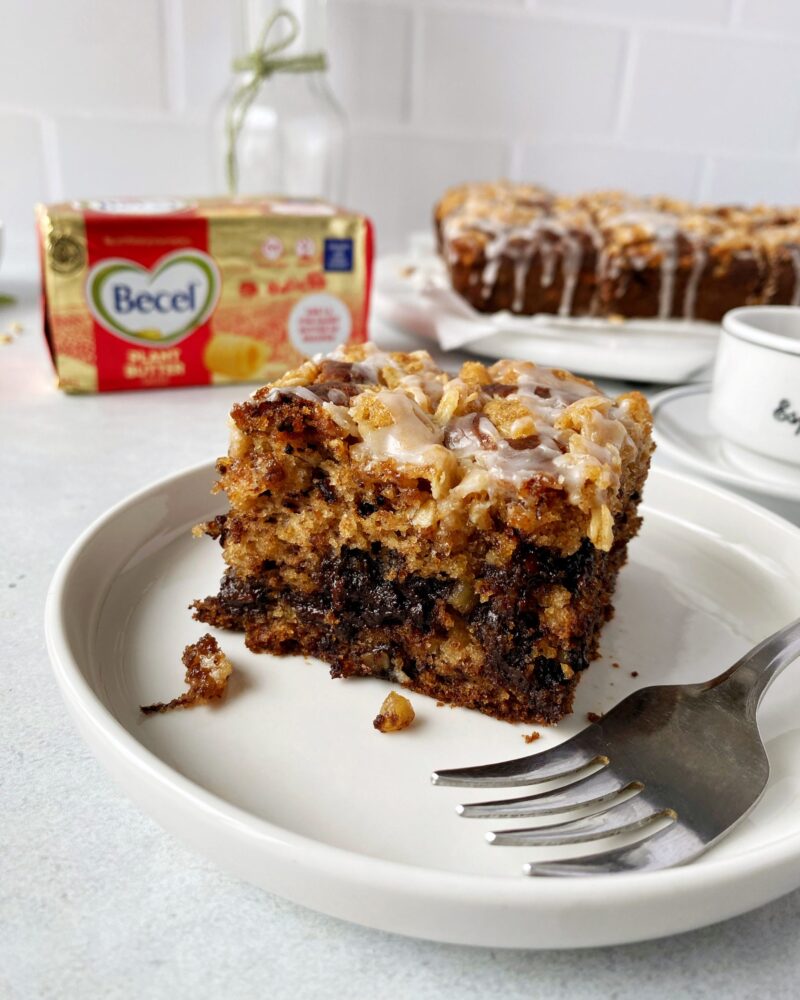 Vegan Banana Coffee Cake by Riri's Recipes - FoodSocial