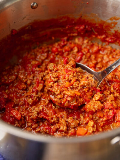 Traditional Homemade Bolognese Sauce