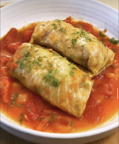 Slow Cooker Stuffed Cabbage Rolls (GF/DF)