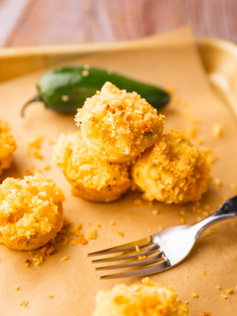 Easy Baked Mac and Cheese Bites by scarlatifamilykitchen - FoodSocial