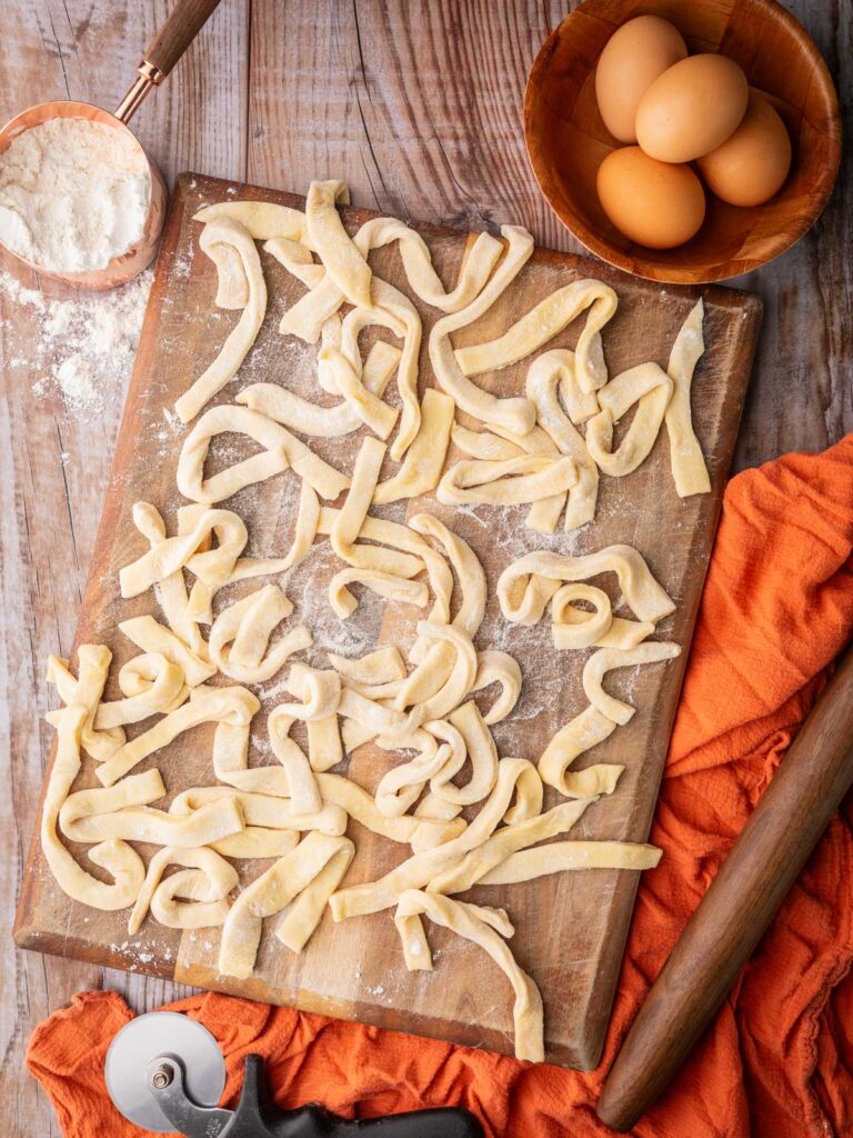Homemade Egg Noodles by scarlatifamilykitchen - FoodSocial