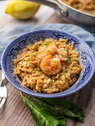 Creamy Shrimp Risotto with Mascarpone