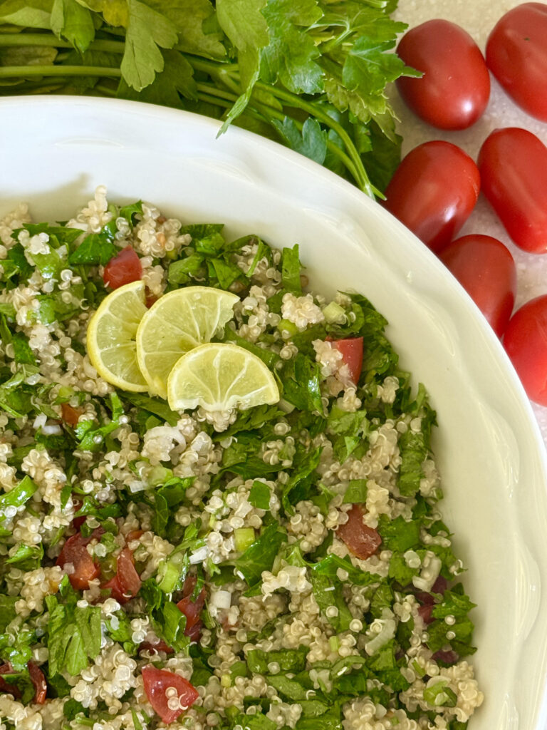 Quiona Key Lime Tabbouleh (GF/DF/Soy Free) by _trust_your_gut - FoodSocial