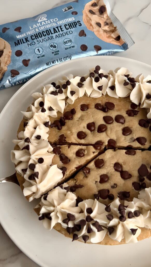 Chocolate chip cookie cake! by colleenshealthylife - FoodSocial