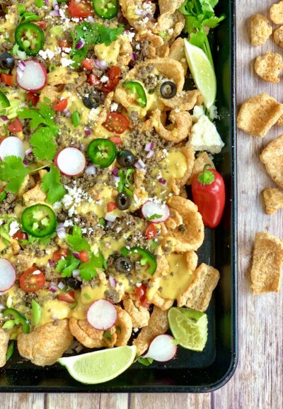 Low Carb Nachos, Family Style