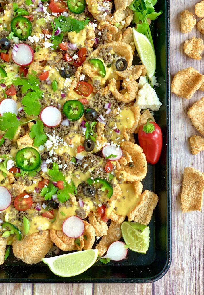 Low Carb Nachos, Family Style by Back Porch Paleo - FoodSocial