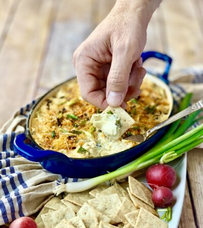 Bubbly Artichoke Dip