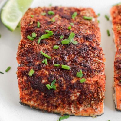 Baked Blackened Salmon