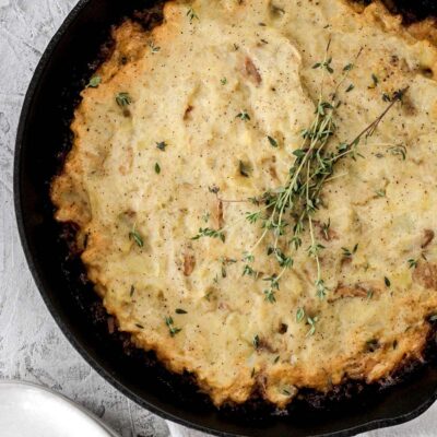 Bison Shepherd’s Pie