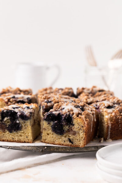 Blueberry Sour Cream Coffee Cake