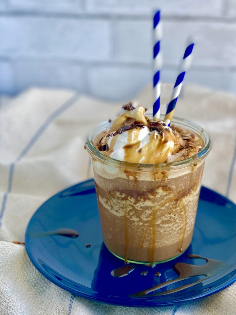 Sea Salted Caramel Frappuccino by Back Porch Paleo - FoodSocial