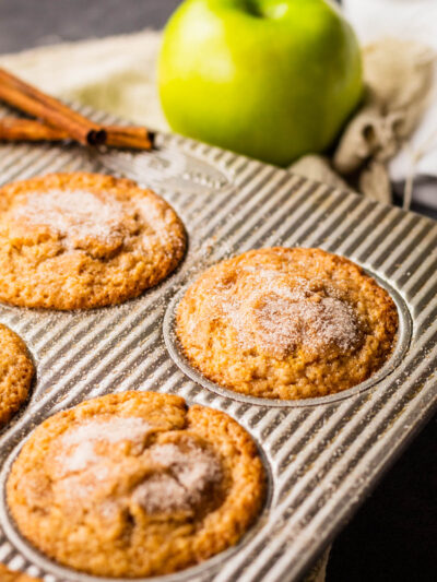 Cinnamon Applesauce Muffins